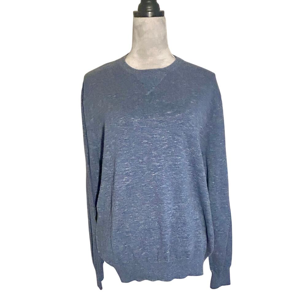 Jcrew Men’s‎ XL Blue Sweater 100 percent cotton